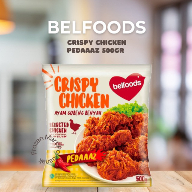 

Belfoods Crispy Chicken Pedaaaz 500gr