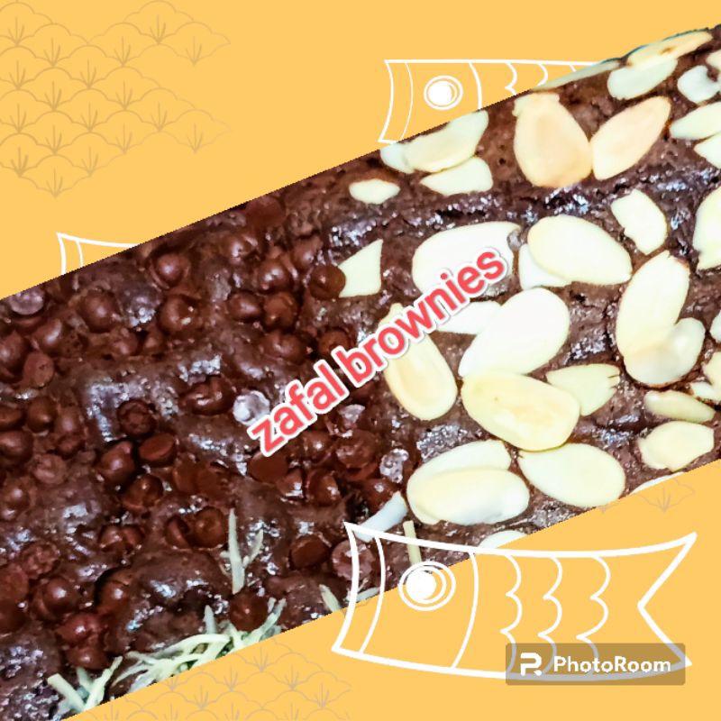 

brownies panggang, zafal brownies moist 10 x 20