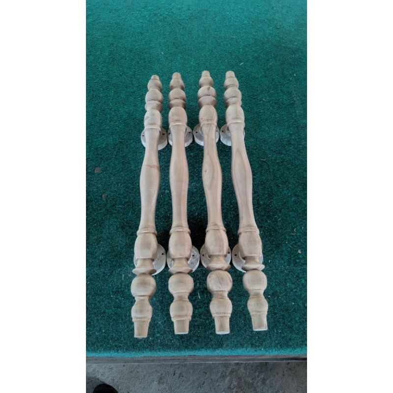 gagang pintu kayu jati perhutani