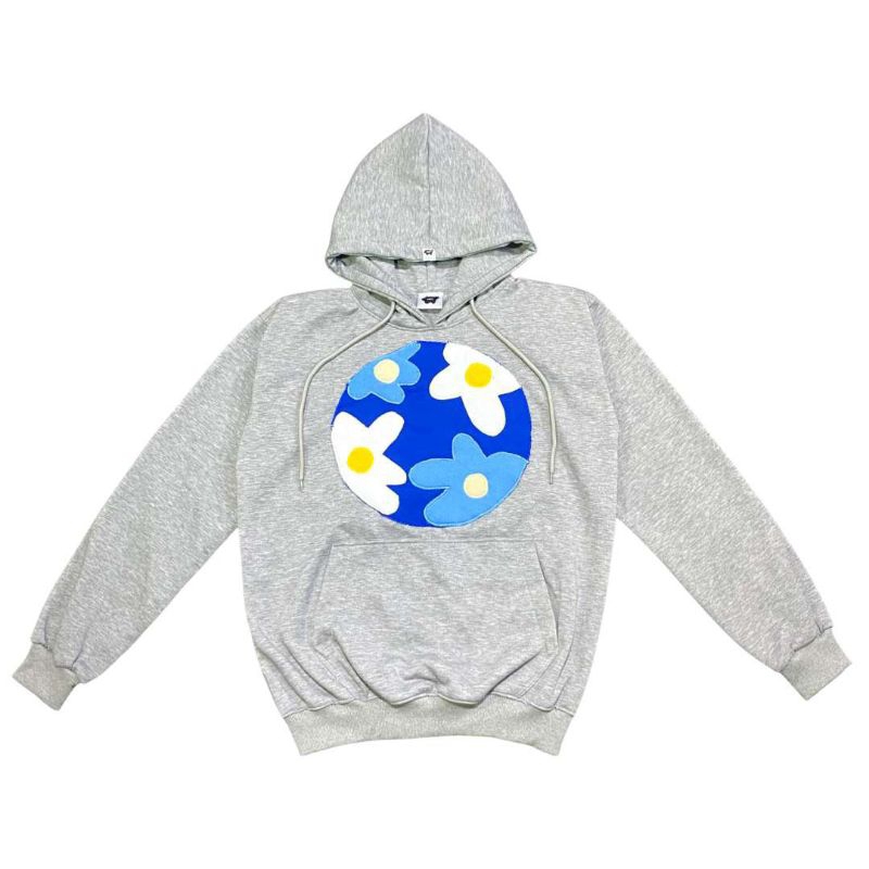 HOODIE IMS REWORKED CIRCLE FLOWER