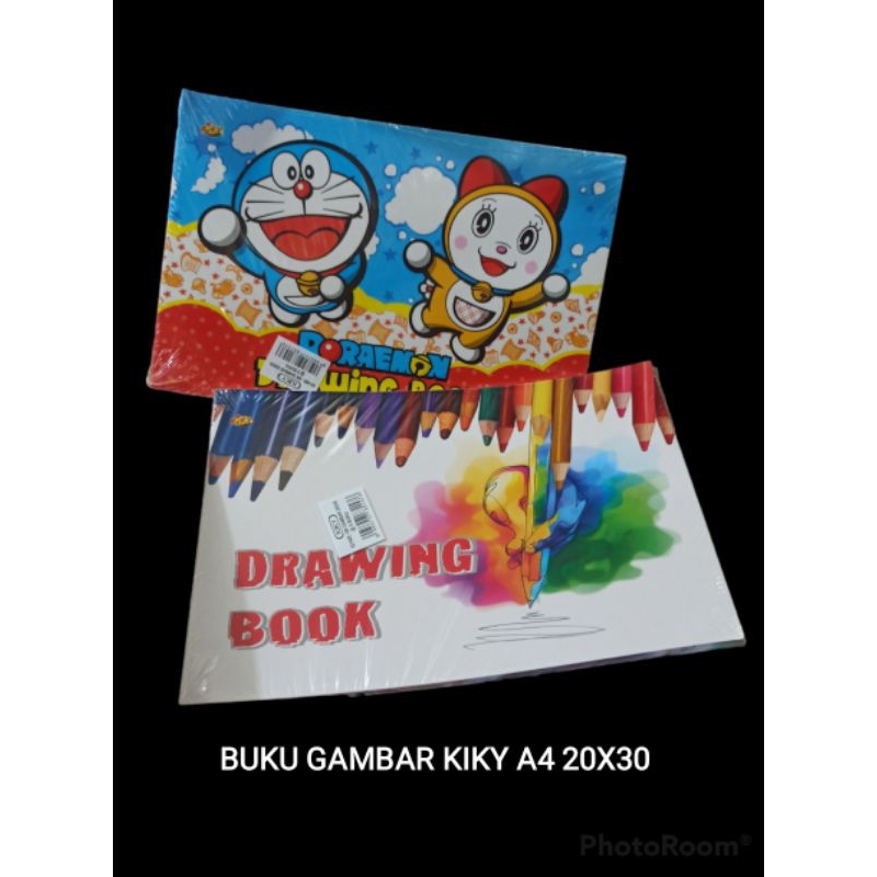 

BUKU GAMBAR KIKY A4 PER PAK ( ISI 5 PCS BUKU )