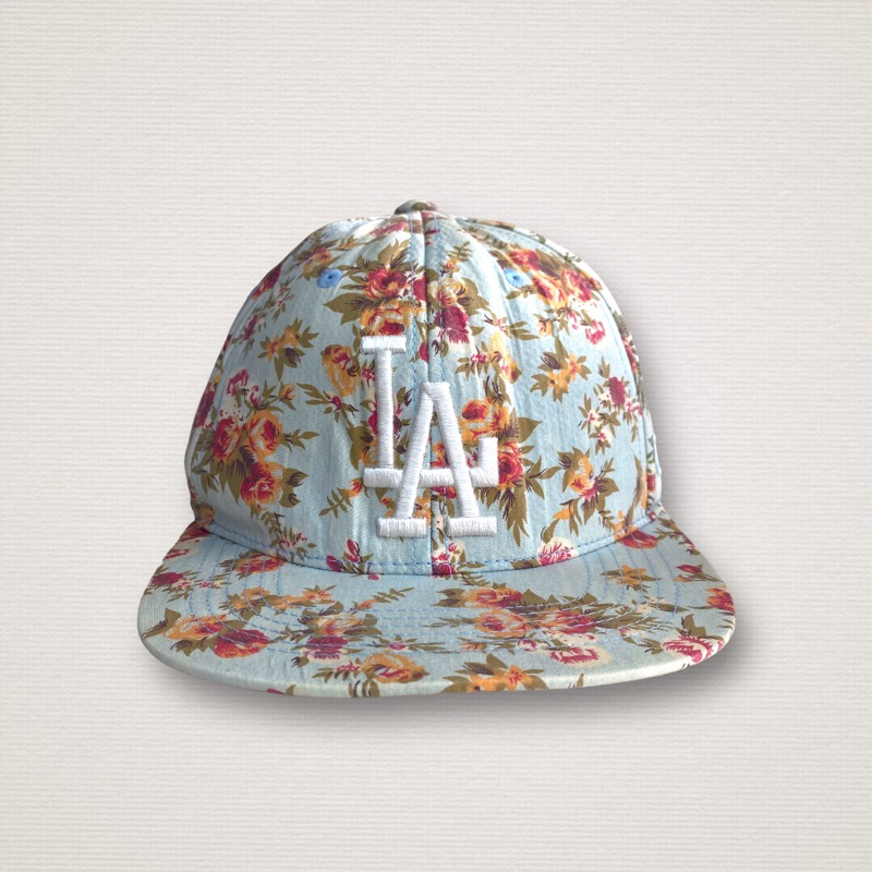 Topi MLB LA Doggers Floral Print