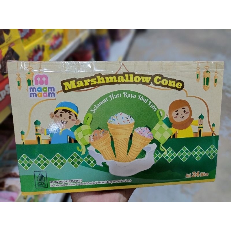 

marsmellow cone isi 24bks