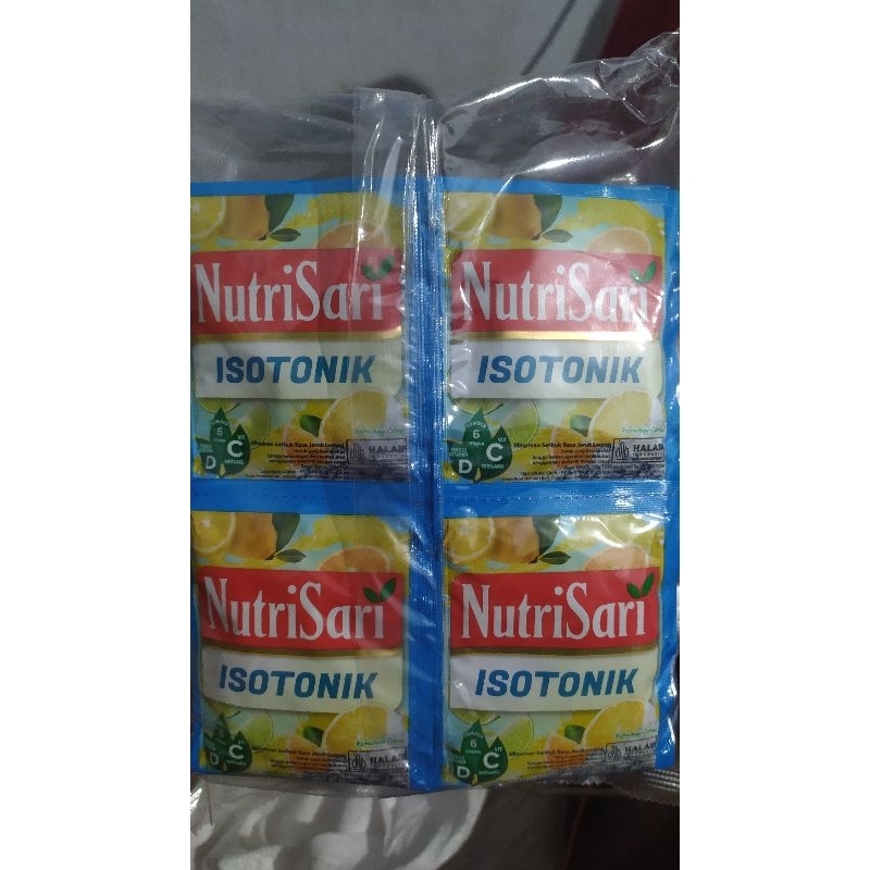 

Nutrisari Isotonik 1 Pack Isi 4 Renteng