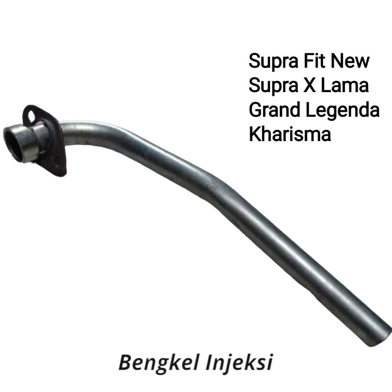 gulu banyak knalpot supra fit new leher knalpot supra fit new pipa sambungan knalpot supra x lama