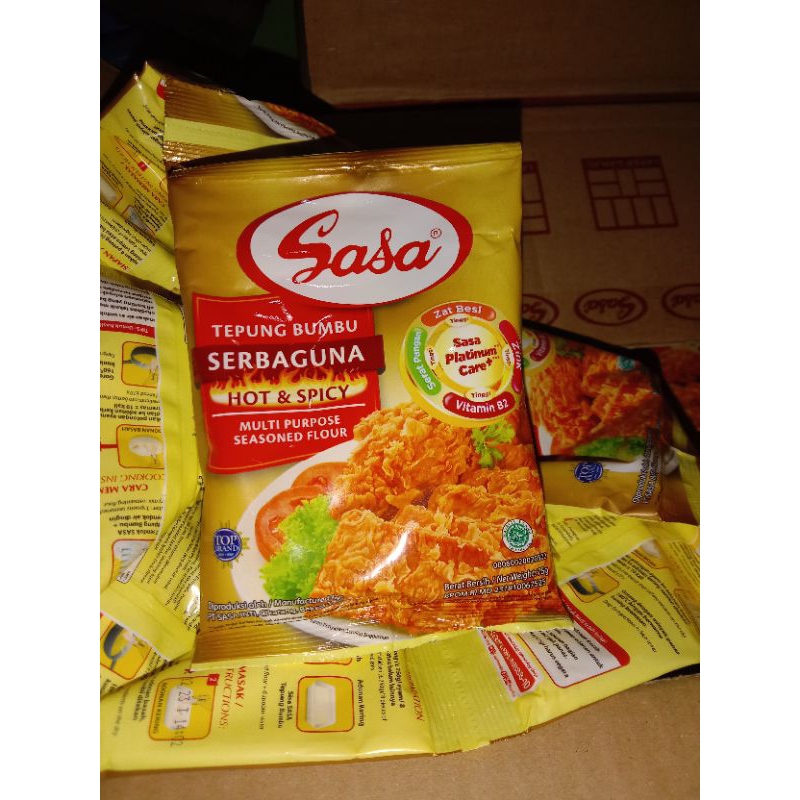 

TEPUNG BUMBU SEBAGUNU HOT & SPICY RENTENGAN 10 BIJI ( 75 GRAM )