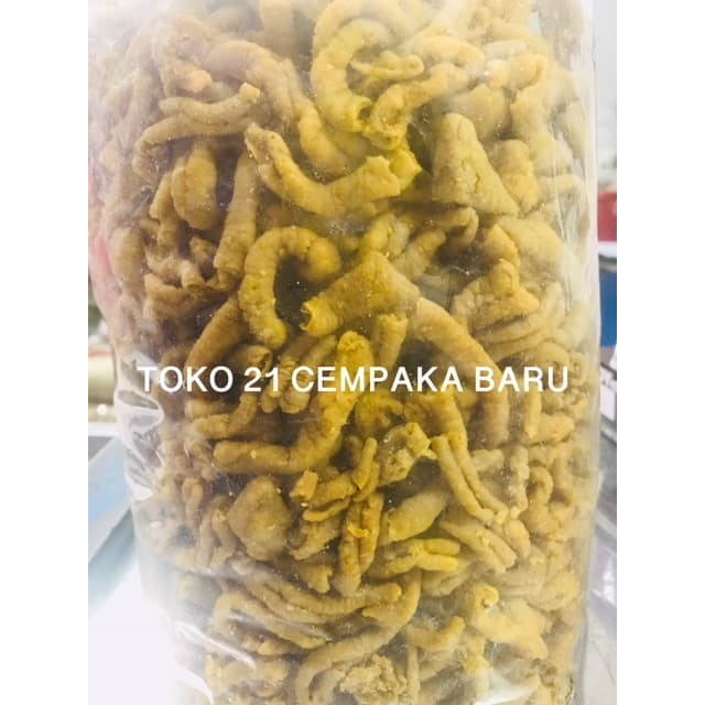 

Keripik Usus Ayam 1 BALL isi 2 KG Rasa