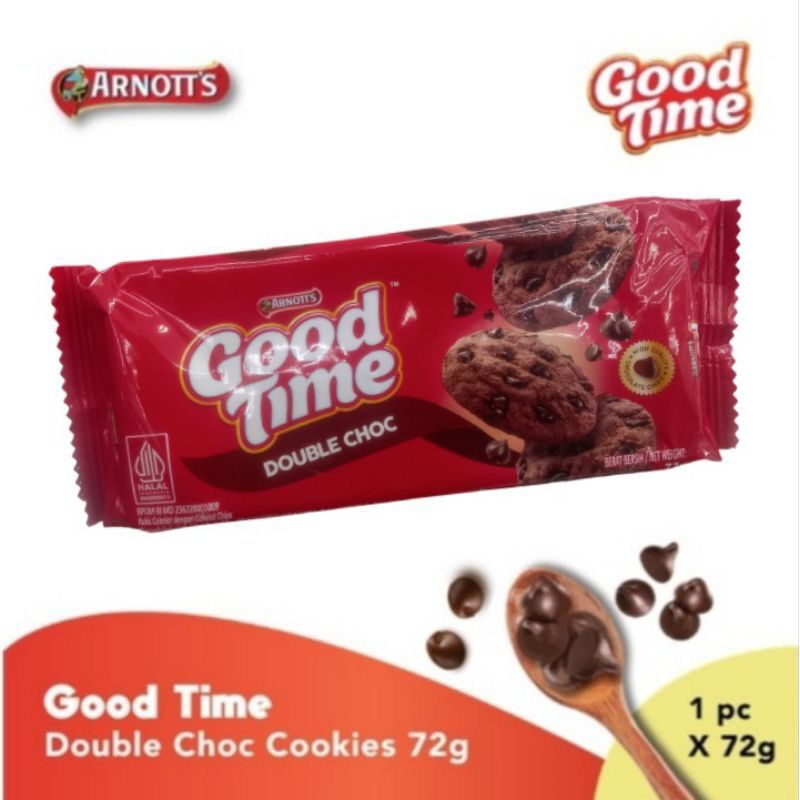 

GOOD TIME DOUBLE CHOCO 72 GR