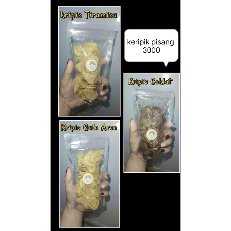 

keripik pisang coklat