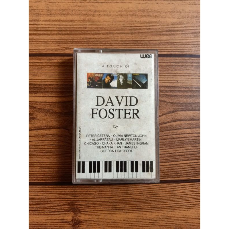 Kaset DAVID FOSTER( Peter cetera, Al jerraeau, chaka khan dll )
