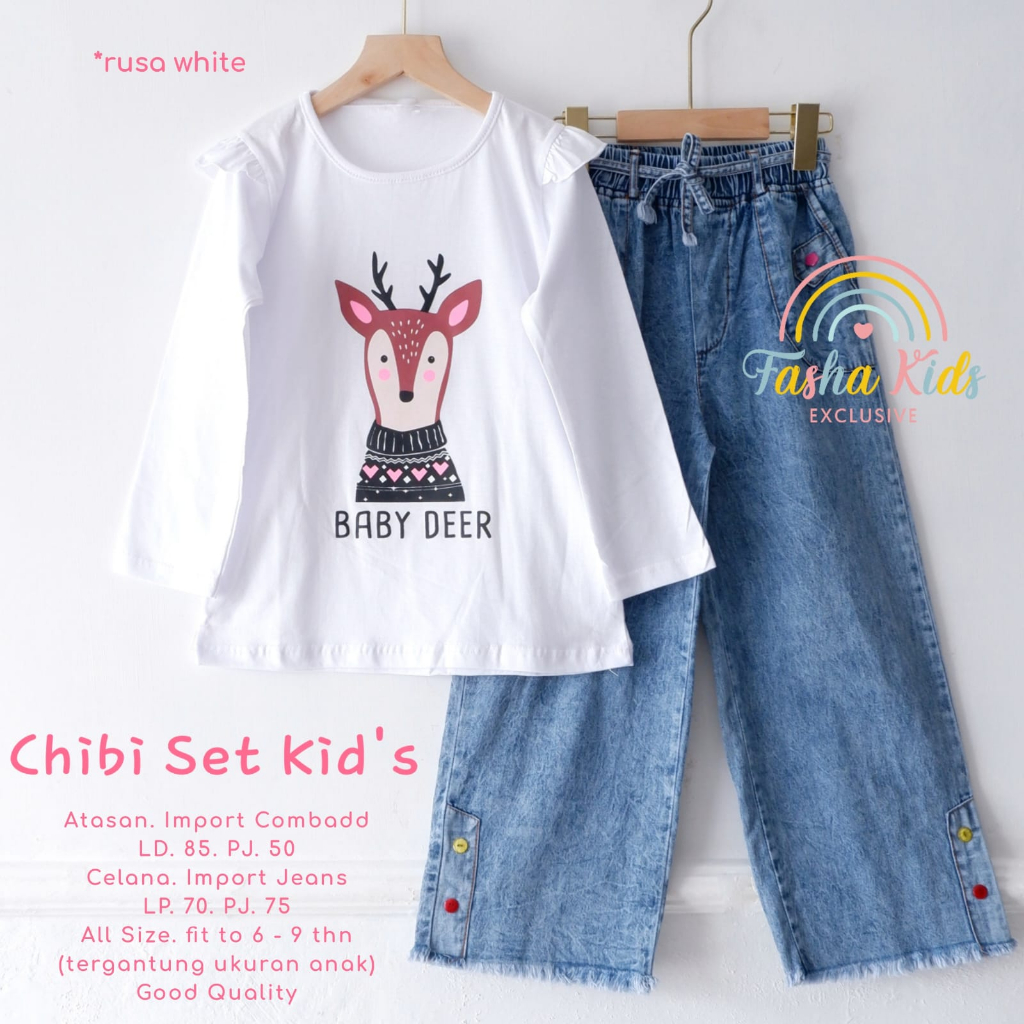 KALANI/CHIBI SET KIDS BY FASHA KIDS