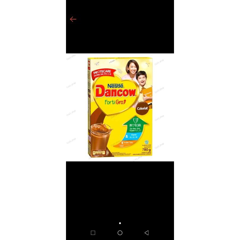 

Dancow fortigrow cokelat