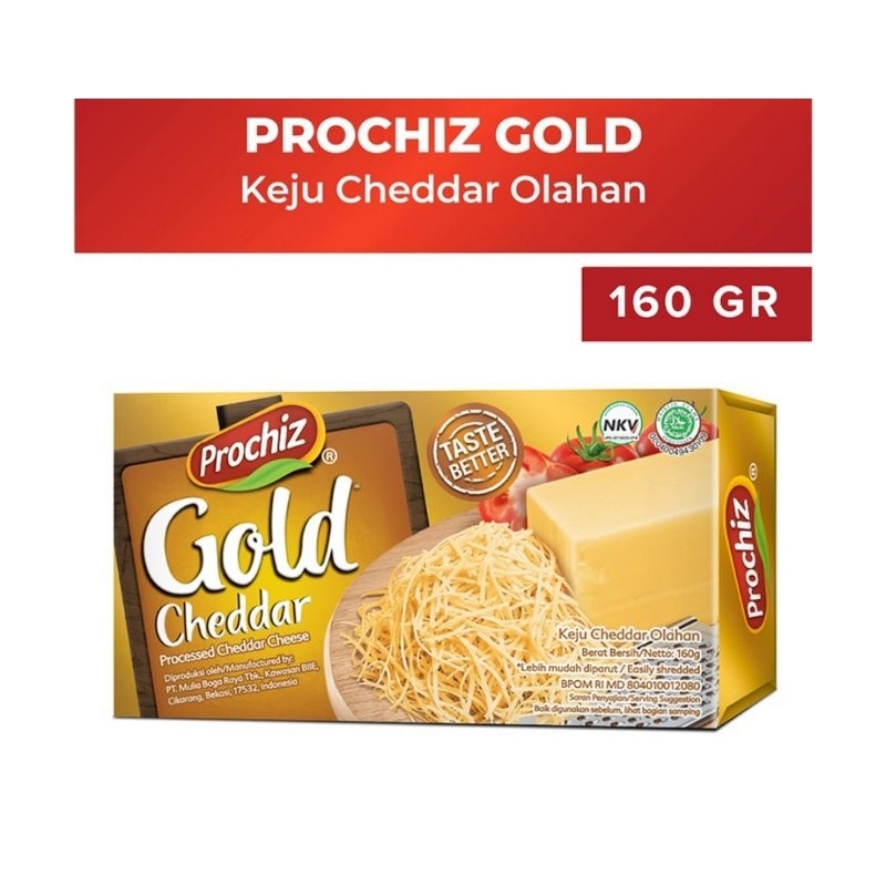 

PROCHIZ GOLD KEJU CHEDDAR 160GR