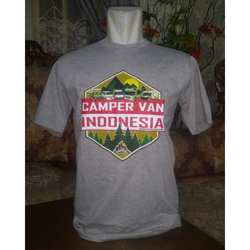 Kaos CAMPERVAN INDONESIA