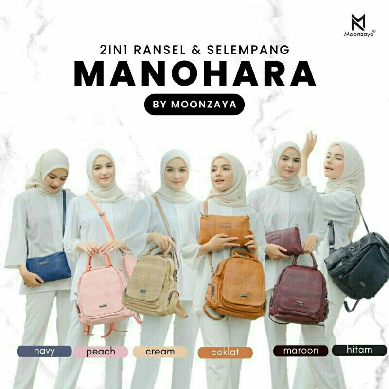 Manohara Backpack by Moonzaya