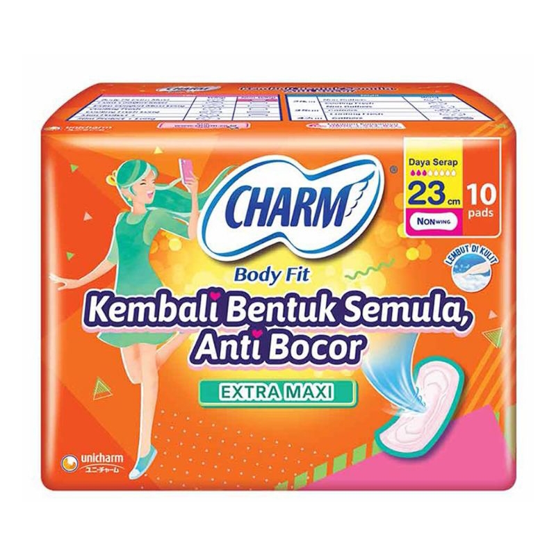 CHARM Bodyfit Extra Maxi Wing