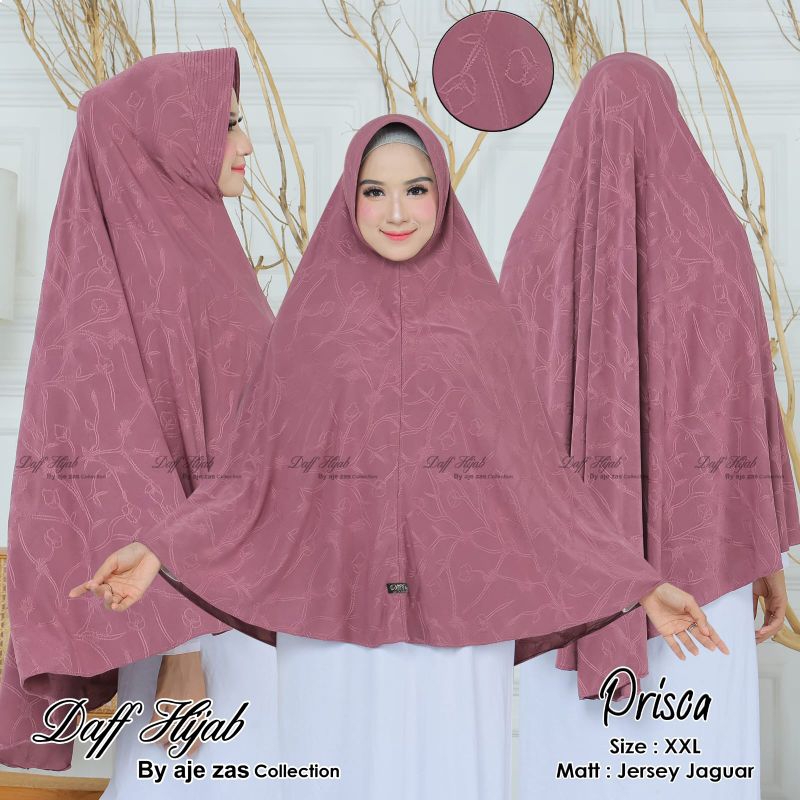 HIJAB JERSEY JAQUARD//BERGO INSTAN//DAFF HIJAB BY AJEZAS
