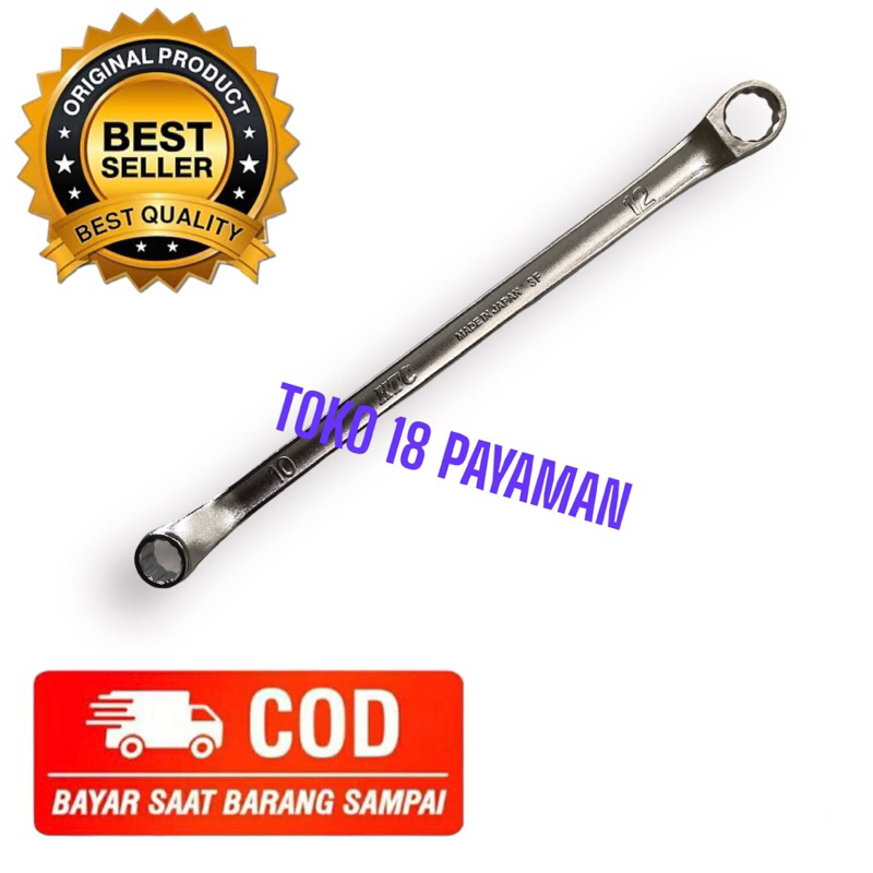 KTC kunci ring 10 x 12 mm japan original / Kunci ring ktc japan / Alat bengkel