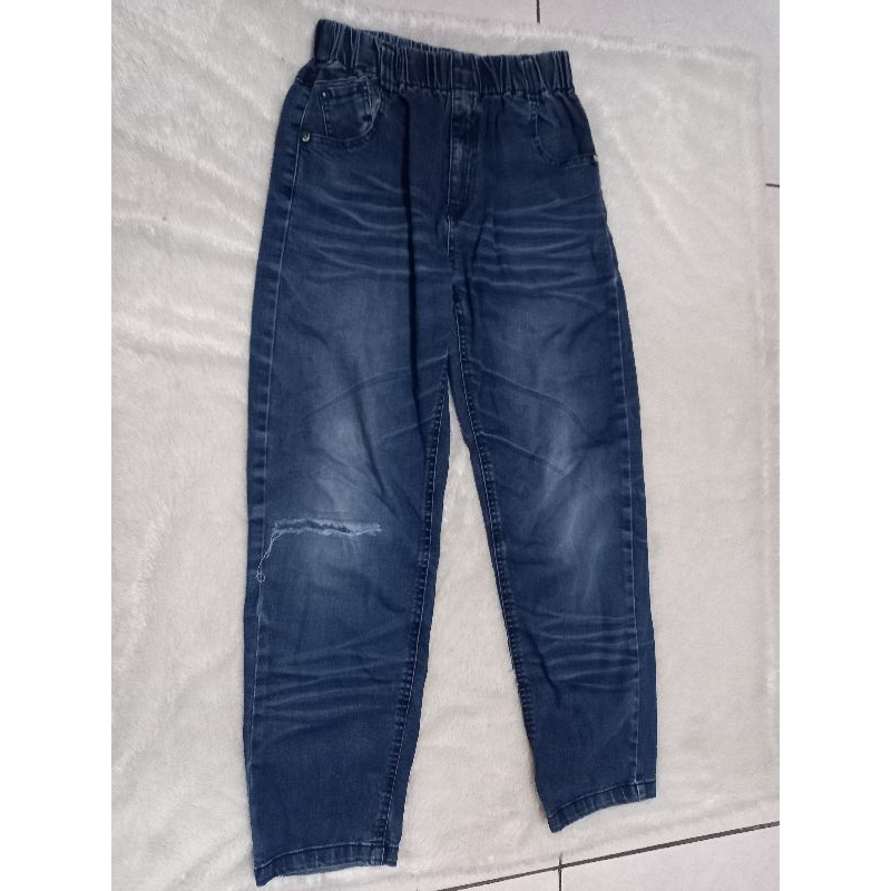 celana blue jeans anak second