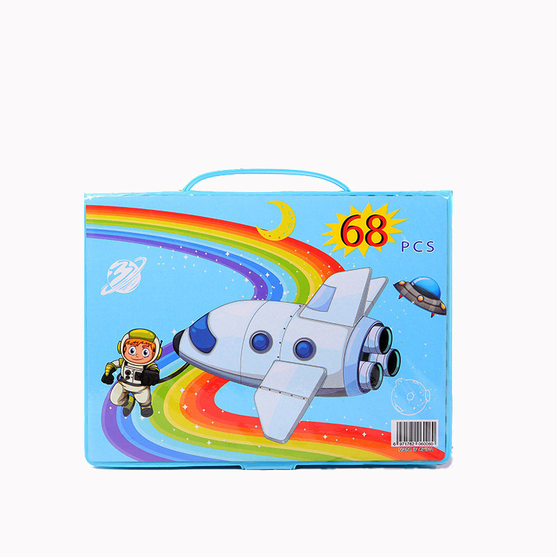 

Crayon set 68pcs Pensil warna Krayon set koper Alat menggambar mewarnai