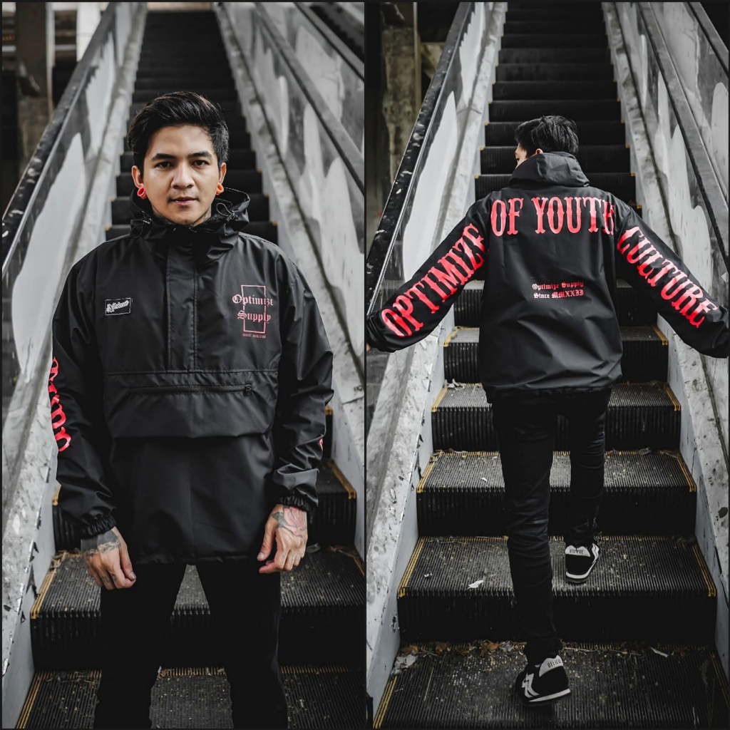 JAKET CAGOULE SIMPLE - JAKET PRIA - SALVIO HEXIA - JAKET MURAH - JAKET CAGOULE POLOS