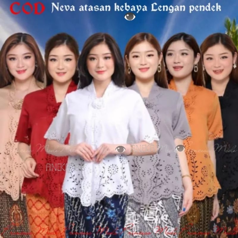 Atasan Kebaya Encim Modern Floy Laser Neva