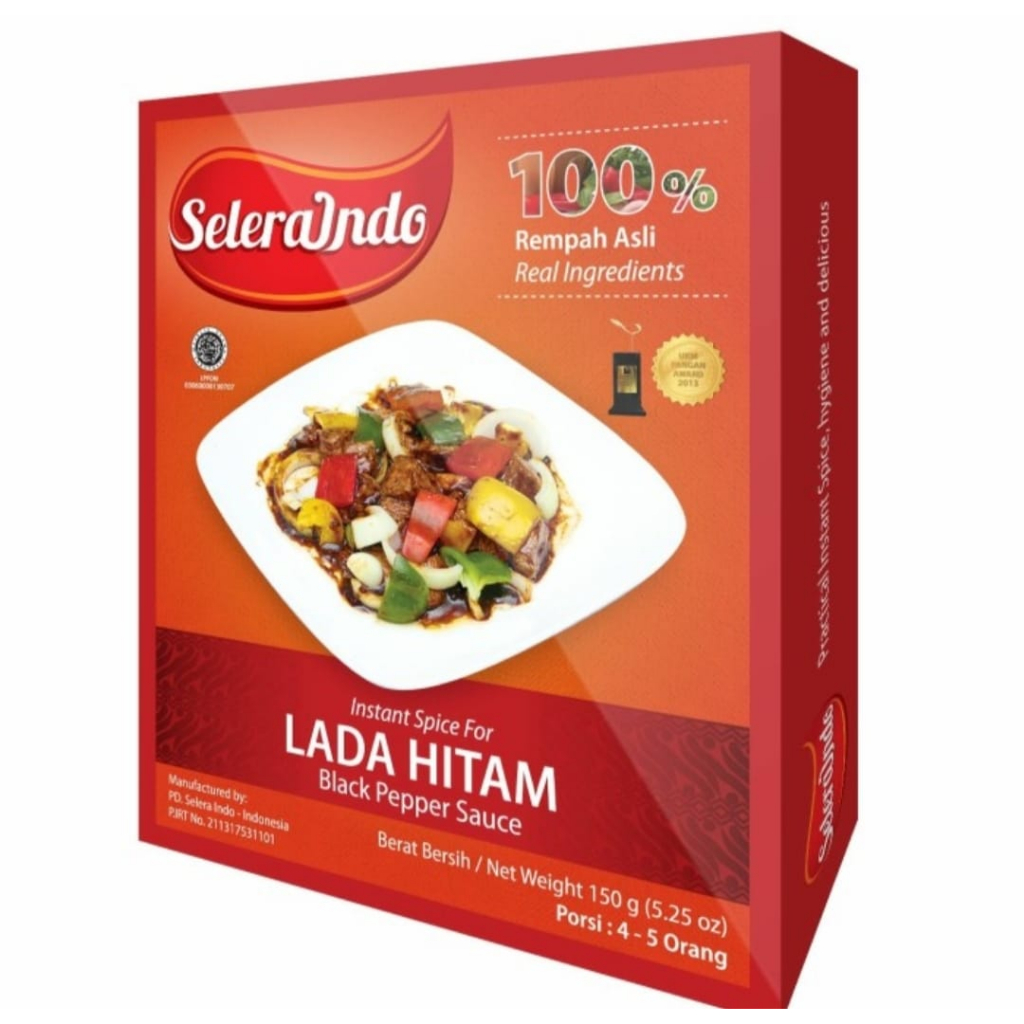 

Bumbu Lada Hitam Selera Indo