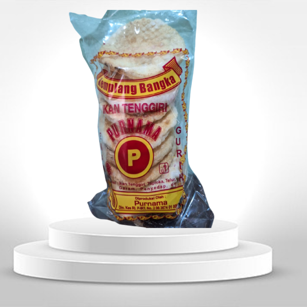 

Kerupuk Kemplang Purnama Asli Bangka Isi 8 Pcs