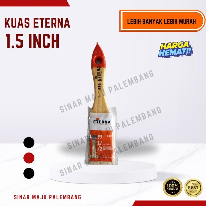 

kuas eterna 633 1.5 1 1/2" inch