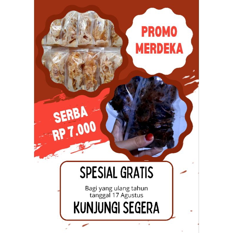 

keripik pisang lumer hari kemerdekaan