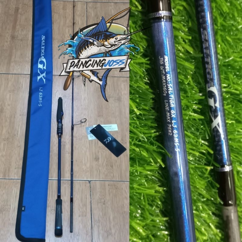 JORAN LIGHT JIGGING DAIWA SALTIGA GX LJ 63MS-S PE2 NEW 2023 ROD SPINNING