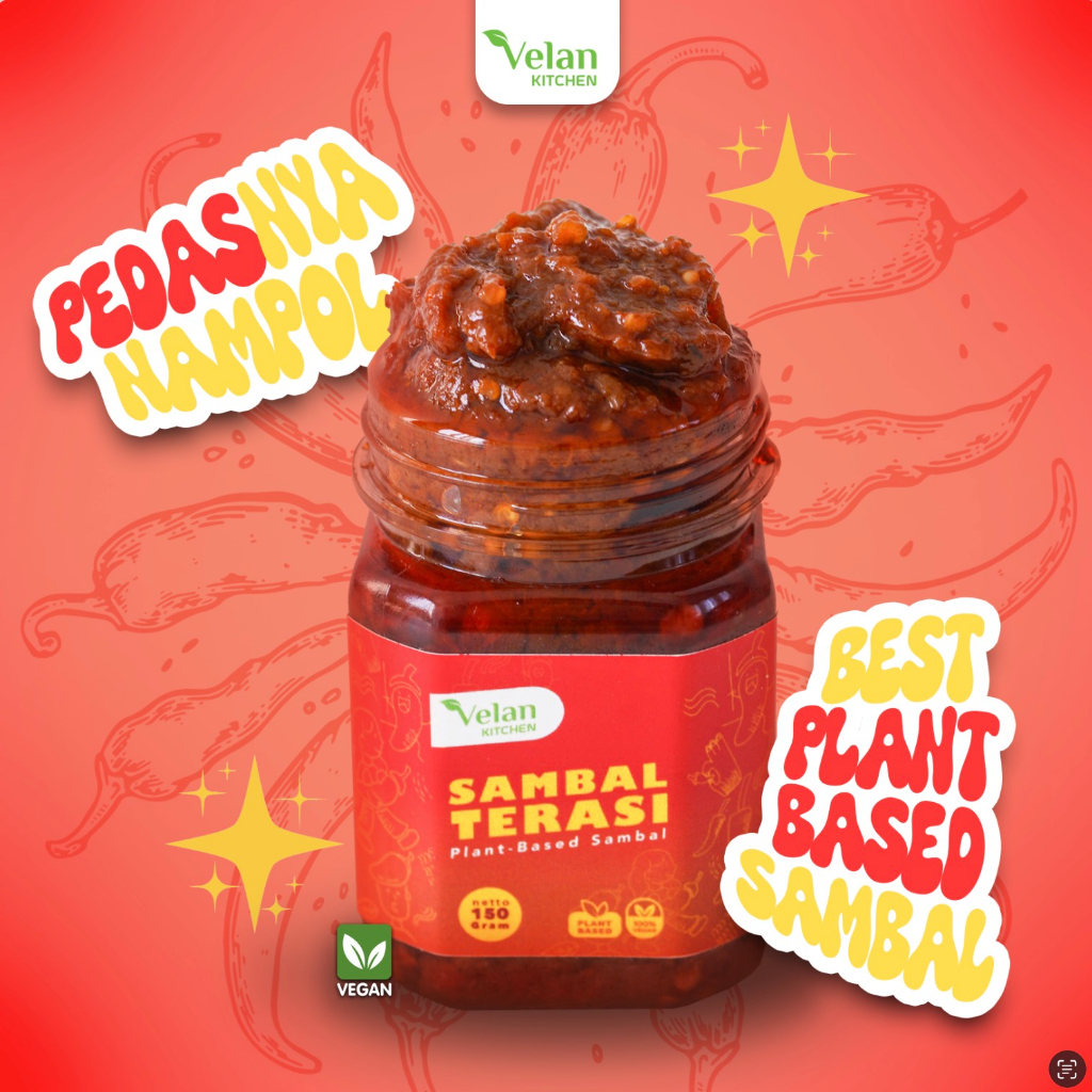 

[PLANT-BASED] Sambal Terasi VELAN KITCHEN