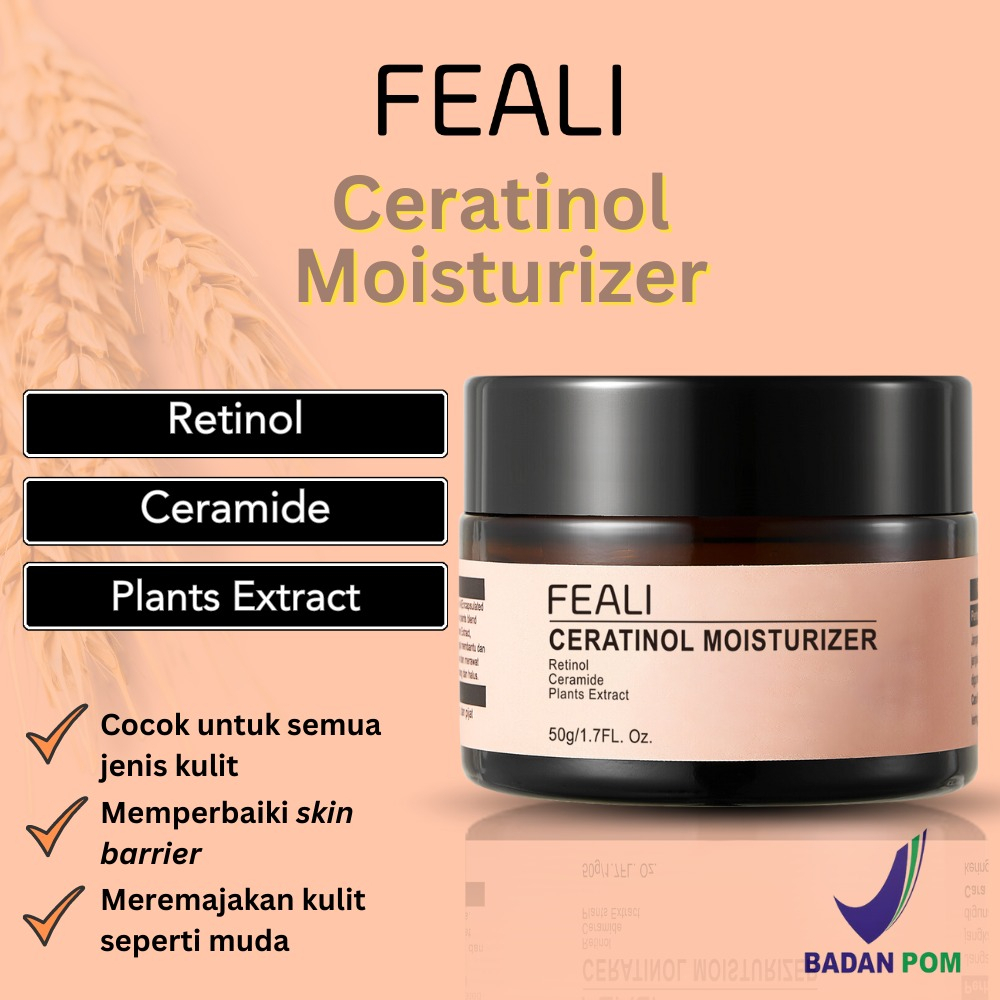 FEALI CERATINOL MOISTURIZER RETINOL PELEMBAB WAJAH