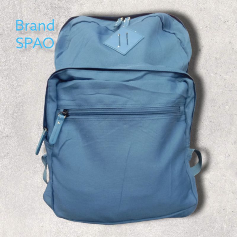 RANSEL SPAO BIRU