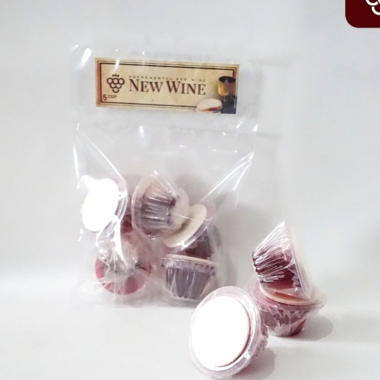 

Paket Anggur Perjamuan Kudus + Hosti Polos - isi 5