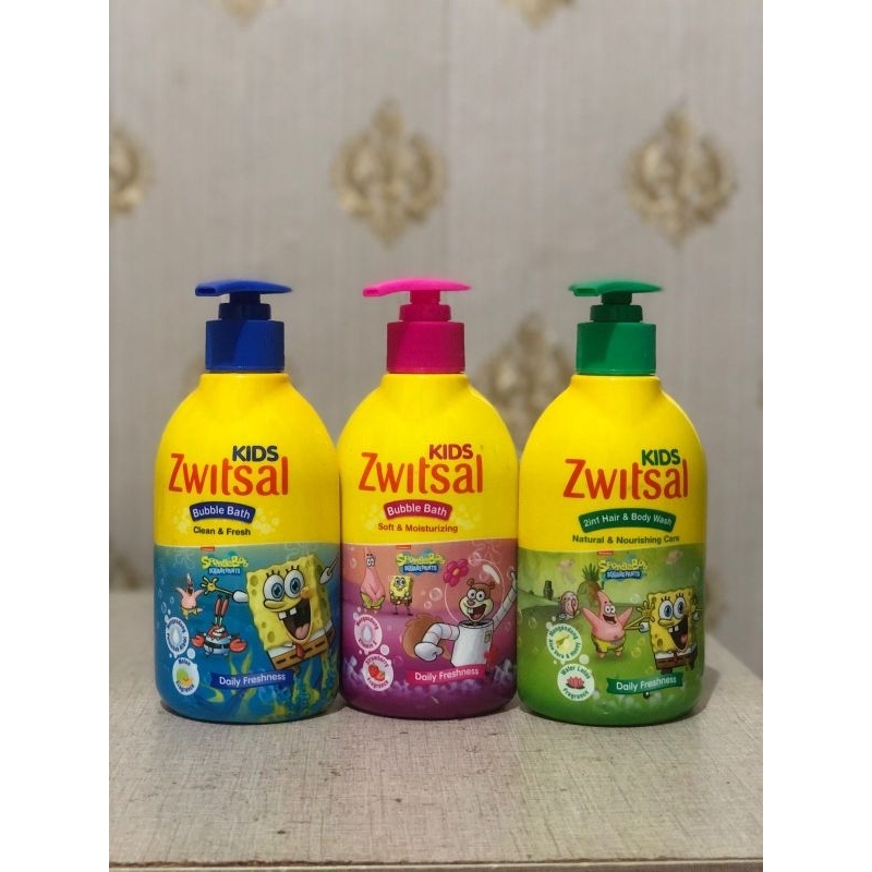 Zwitsal Kids Bath (Sabun Mandi) Botol Pump