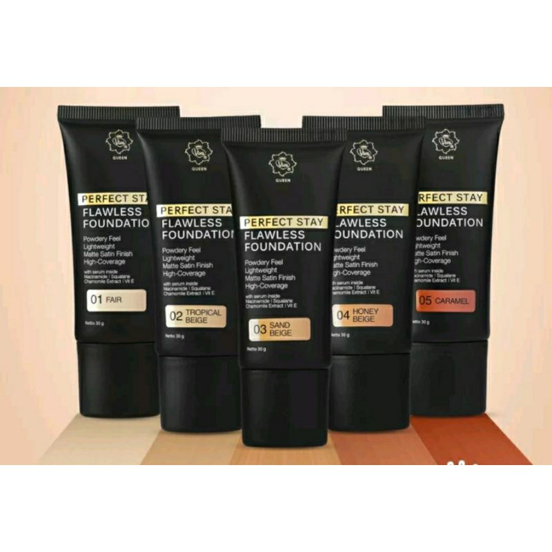 viva queen Perfect Stay Flawless Foundation/ foundation viva