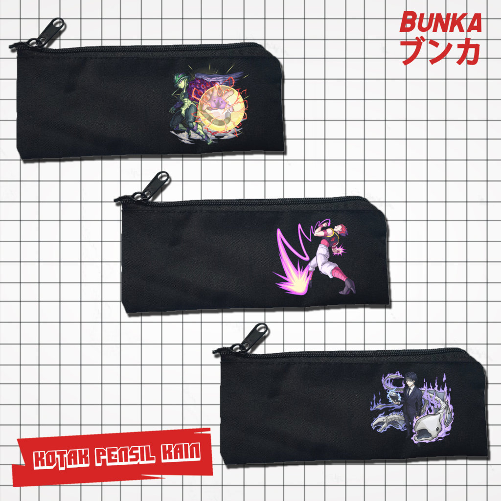 

Pouch Tempat Pensil Anime Hunter X Hunter Villain Murah Bahan Kain Souvenir Pernikahan Bisa Bayar Ditempat cod