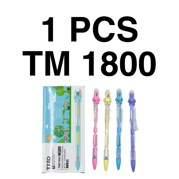 

( DAPAT 1 PENSIL ) Pensil Mekanik 2.0 2 MM Karakter Fancy Batik Polos Avenger Disney