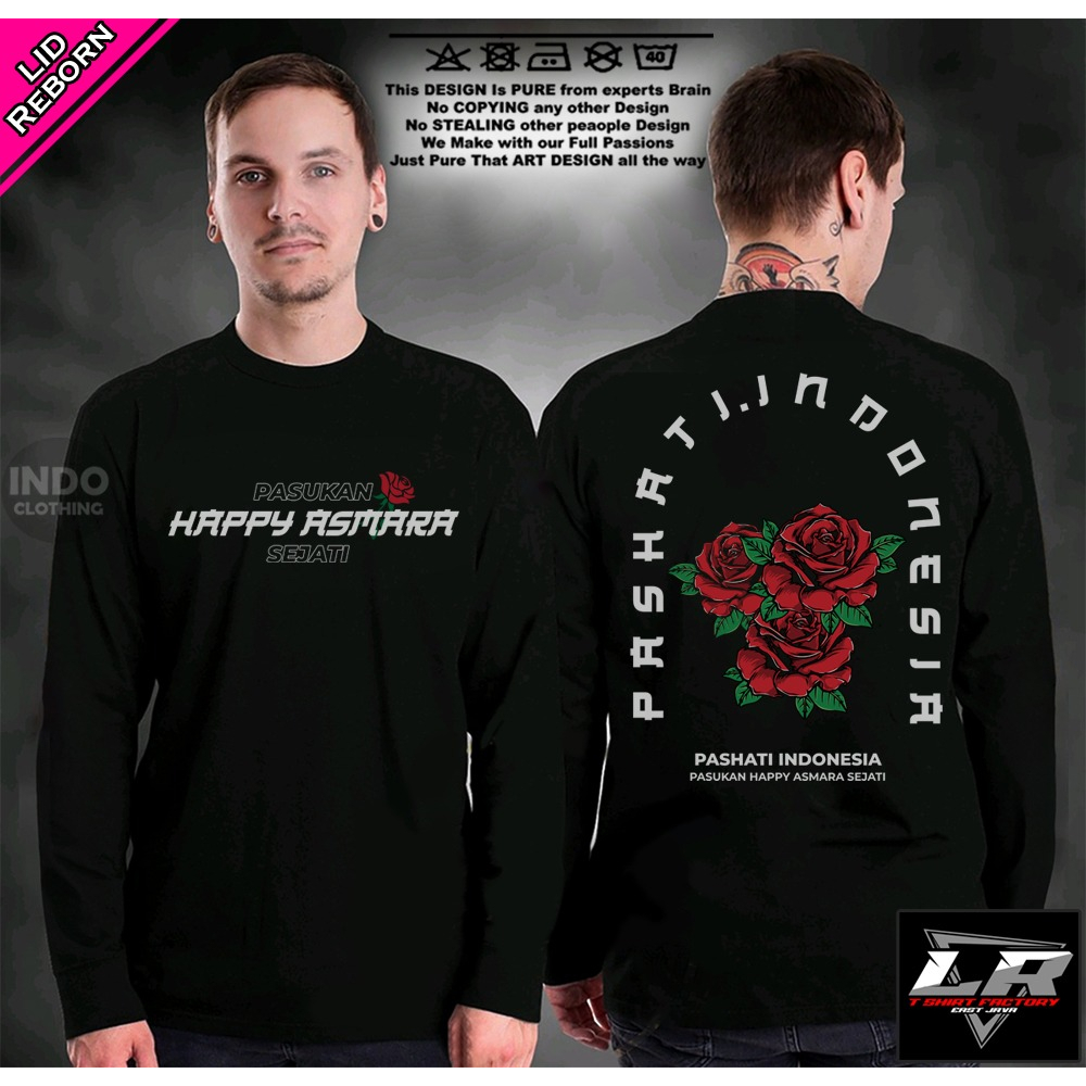 KAOS LENGAN PANJANG PASHATI HAPPY ASMARA