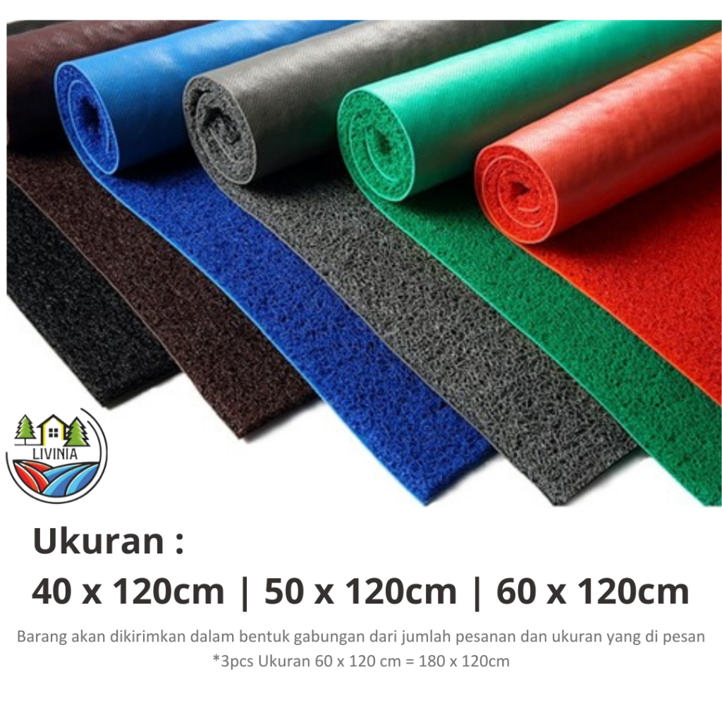 KESET KARPET BIHUN 40x120/50x120/60x120CM KESET KAKI MOBIL/KESET KAKI PVC/KESET KAKI ANTI SLIP/ KESE