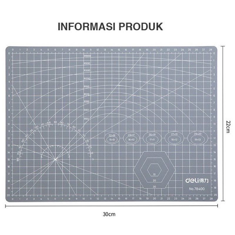 

Deli Cutting Mat A4 preloved alas potong kpop pc unboxing