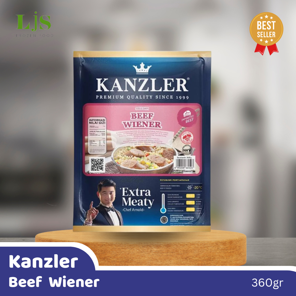 

Kanzler Beef Wiener 360gr