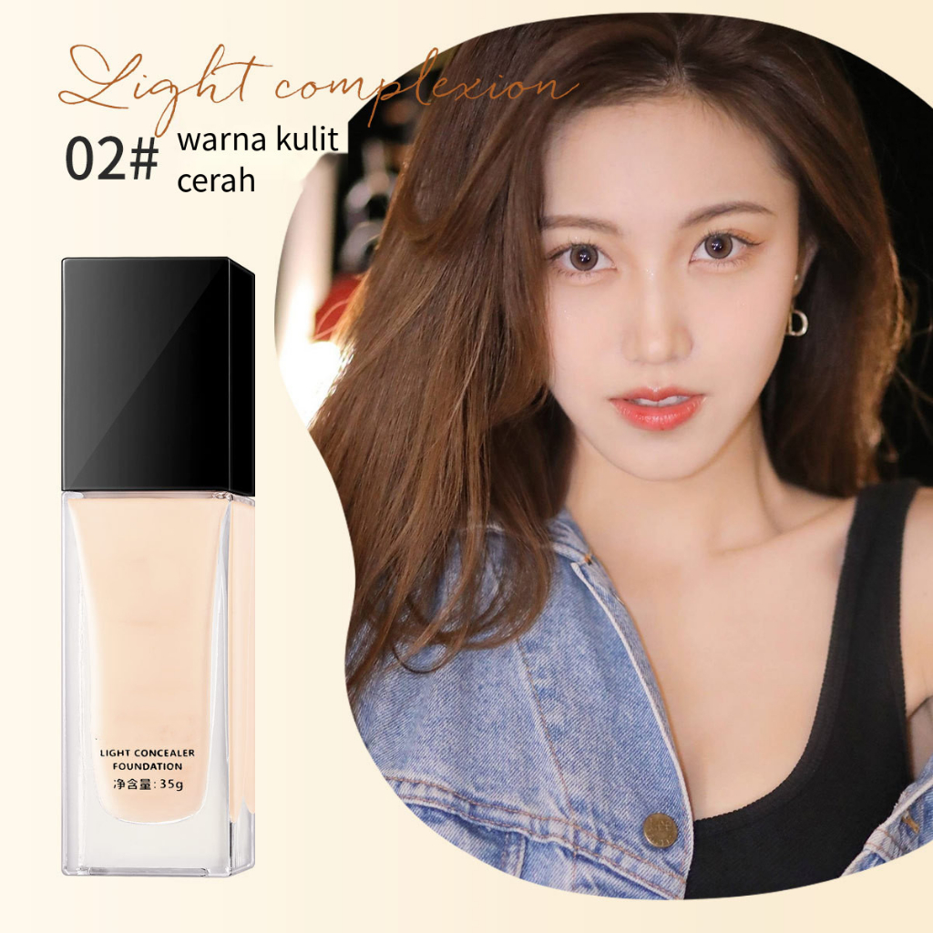 (COD)Foundation Liquid Concealer Cream Waterproof No Makeup Air Cushion BB Cream Primer Stick Moisturizing Student Foundation Cream