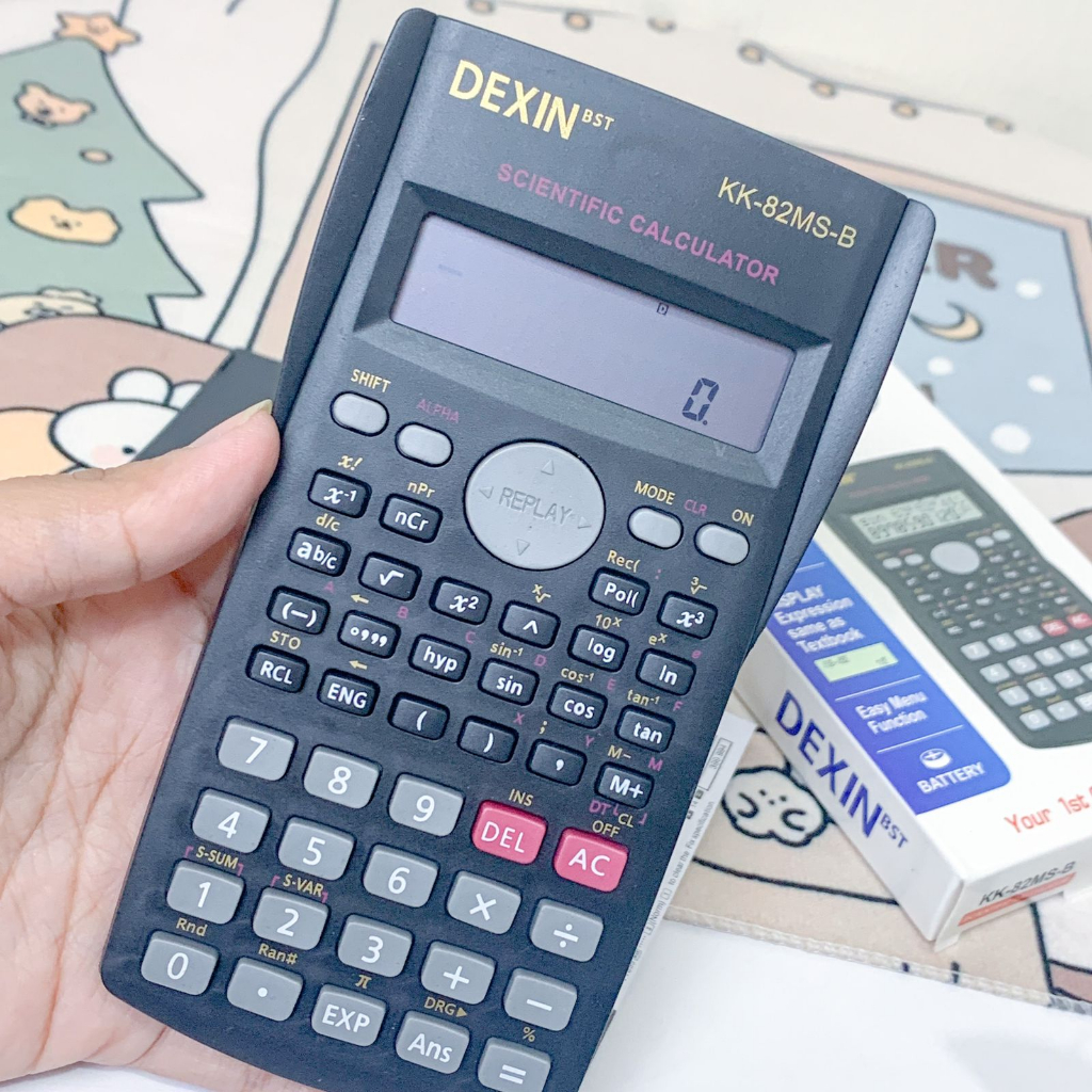 

Kalkulator Dexin KK-82MS-B / DEXIN BST ORIGINAL Kalkulator Elektronik Ilmiah Scientific Electronic Calculator KK-82MS-B Black Warna Hitam Alat Tulis Kantor Sekolah Kuliah Anak Harga Grosir Ready COD