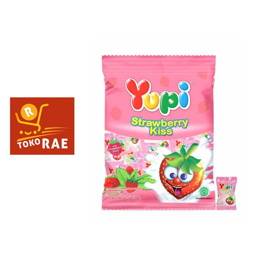 

PERMEN YUPI LOVE STRAWBERRY KISS 120GRAM