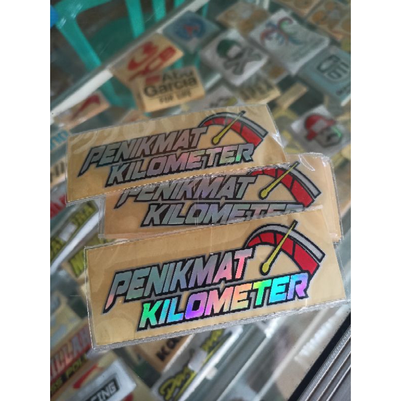 

Sticker cutting Penikmat Kilometer