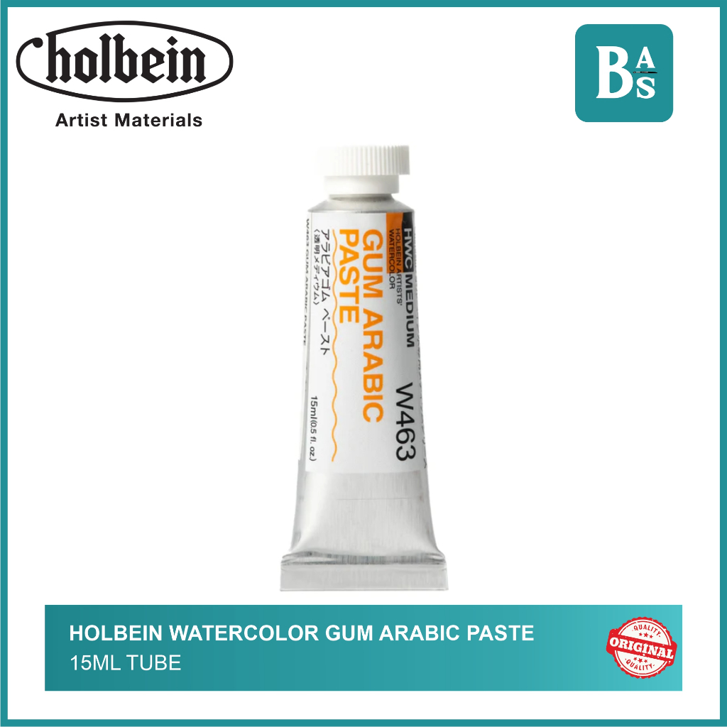 

Holbein Watercolor Gum Arabic Paste 15ML Tube