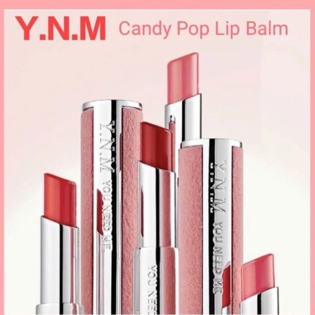 YNM Candy Pop Glow Melting Balm FREE Key RING