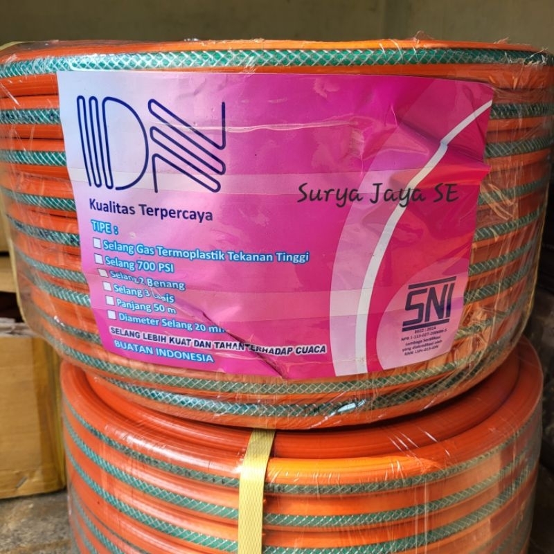 Selang Gas 3 Lapis DN 700 psi per Rol